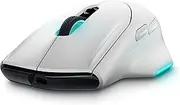 Dell Alienware Wireless Gaming Mouse - AW620M (Lunar Light)
