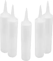 CANIGHT 5PCS Refillable Empty Caulk Sealant Tubes for Grout and Sealant for Indoor and Outdoor Applications High Efficiency Sealing for Tiles and Floors Essential DIY Tool