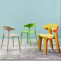 在飛比找蝦皮商城精選優惠-椅 椅子 化妝椅子 餐桌椅子 臥室椅子 塑料椅 塑料椅子北歐