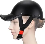[Generic] Safety Hat for Bikes - Half Bicycles Caps Shock Absorbing Hard Hat for Skating,Road Cycling Gear, Stylish Baseball Caps Sunshade for Families, Motorcycle Lovers