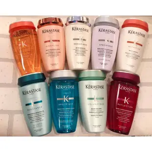 KERASTASE 卡詩 髮浴250ml 清新 飛梭 全能 白金賦活 四款可選 卡詩小洗 *La Bella shop* #熱銷Top｜滿額現66現折$30