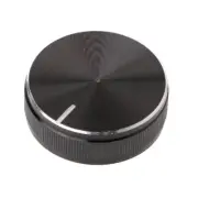 Aluminum Alloy Rotary Control Potentiometer Knob 30x10mm 6mm Shaft Hole