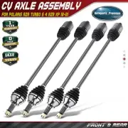4x Front & Rear CV Axle Shaft for Polaris RZR Turbo S 4 RZR XP 18-21 RZR XP 4