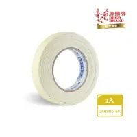 在飛比找momo購物網優惠-【DEER BRAND 鹿頭牌】泡棉雙面膠帶24mm x 5