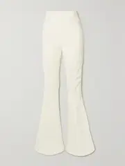 [Jacquemus] Jacquemus - Merria Stretch-wool Flared Pants - White - FR 32 FR 32 White