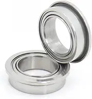 ACAECMGGFP Bearing ABEC-5 (10PCS) 8 * 12 * 3.5 mm Miniature Flanged MF128Z Ball Bearings MF128 ZZ Bicycle bearings