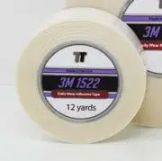 1522 Double Sided Clear Daily Wear 1" X 12 Yards Wig 3M Toupee Tape Roll