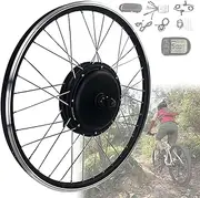 Electric Bike Conversion kit 36/48V Electric Bicycle Motor Kit,Front Wheel E-Bike Conversion Kit for 20" 24" 26" 27.5" 28" 29" 700C E-Bike Cycling Hub Conversion Dual Mode Controller(36V500W,27.5inch
