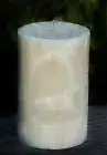 40hr COUNTRY CHRISTMAS Triple Scented WHITE CANDLE Cranberry Cloves Orange Zest