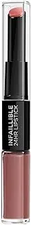 [L'Oreal Paris] Lipstick, Colour And Shine, Infallible 2-Step Lipstick, 312 Incessant Russet