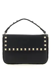 [Valentino Garavani] Valentino Garavani-Rockstud Borse A Mano Nero-Donna OS