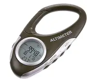Digital Barometer Thermometer |.Multifunctional Electric Altimeter With Clock, Hiking Equipment For Adults Outdoor Enthusiasts. Wall Height Meter. Digital Barometer Thermometer. Wanderh