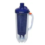 VINGLI Professional Leaf Trap Skim Leaves and Twigs Blue Leaf Canister with P...