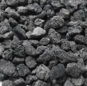 3/8" - 3/4" Natural Stones Lava Rock Granules For Gas Fire Pit | Firepl