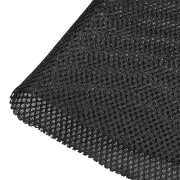 Speaker Grill Cloth Stereo Fabric Dustproof Cloth - 39.37" x 59"/ Black