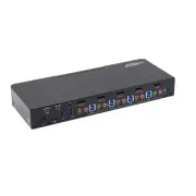 Prophecy 4-Port DisplayPort 1.2 USB KVM Switch – 4K @60Hz 4:4:4, 21.6Gbps, HD...