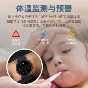 多功能醫療級智能手表手環男女款高清睡眠 測血壓心率心電圖手環手環 智慧手錶