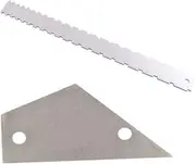Mikinona 2pcs Guitar Fretboard Ruler Measuring Tool Leveling Luthier Tool Guitar Fretboard and Frets Guitar Fret Rocker Fret Leveling Guide Guitar Gauge Bass Strings Notch
