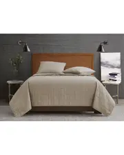 London Fog Garment Wash Solid Quilt Set