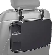 Portable Car Table – Car Table with Cup Holder | Tray, Backseat Travel Tray for Eating, Laptop Use, Activities, Food Holder for Road Trips, Desk for Passengers, Snack, Work Station