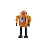 Mr & Mrs Tin 17cm Mechanical Retro Bot Vintage Robot Collectible Home Display