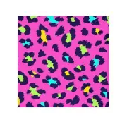 Vibrant Leopard Print Face Towel, Fun Bathroom Accessory, Makeup Removal, Gift