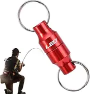 Fly Fishing Retractor | Magnetic Net Release Fishing Net Holder,Aluminum Alloy Net Release Keeper, Fishing Retractor Magnet Clip Holder, Fly Fishing Gear