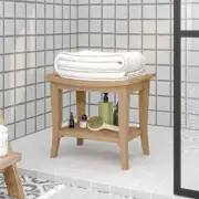 Bathroom Side Table Bath Towel Storage Shelf Soap Shampoo Body Wash Organiser