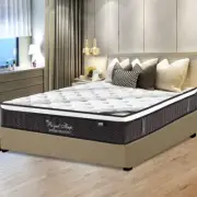 KING SINGLE Mattress 9Zone Pocket Spring Mattress Latex Euro Top *Chiro Endorsed