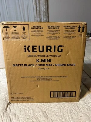 Keurig K-Mini Single Serve Coffee Maker Matte Black New In Box