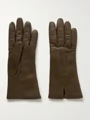[The Row] The Row - Florence Leather Gloves - Army green - S S Green