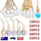 10-50PCS Car Hanging Diffuser Air Freshener Perfume Empty Glass Bottle Container