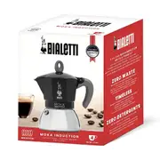 Bialetti Moka 4 Cup Induction Espresso Maker - Black