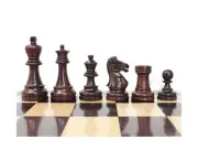 House of Chess - Grand Master Staunton Tournament Chess Set Pieces - King Siz...