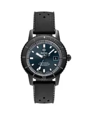 Zodiac Ceramic Compression Diver Automatic Rubber Strap Watch, 41mm