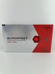 NEW Callaway SuperFast Bold Red Golf Balls - 15 Golf Balls