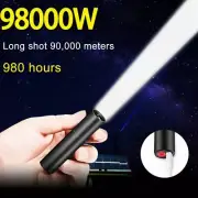 USB Rechargable Mini LED Flashlight 3 Lighting Mode Waterproof Torch Night...