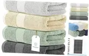 Luxury Hand Towels for Bathroom-Hotel-Spa-Kitchen-Set - Circlet 16: Multicolor