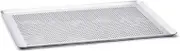 De Buyer Micro-Perforated Plate Pastry-Uncoated Aluminium, Silver, 40 x 30 cm
