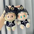 POP MART The Monsters Labubu Have A Seat Doll Mini Black Sexy Clothes Set No Toy