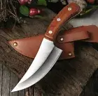 Boning Knife Stainless Steel Full Tang Wood Handle Chef Cut Eviscerating Slicing