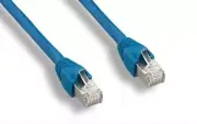 5 Ft (5ft) Cat6A STP (Shielded) Ethernet Internet Patch Cable Ultra Blue(1 Unit)