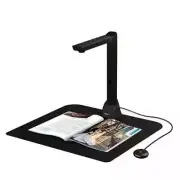 Book Document Scanner HD 16MP Portable Scanner for Office Teacher Capture Size