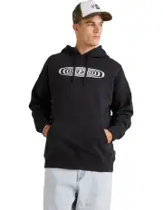 [RVCA] Pulse Pull Over Hoodie in Black