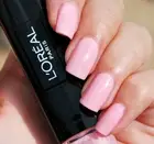 L Oreal Infallible Duo Nail Polish Nail +Top Coat 005 Rose Candy Val