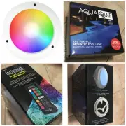 AQUAQUIP QC LED RETRO FIT SWIMMING POOL LIGHT MULTI COLOUR Variable Voltage