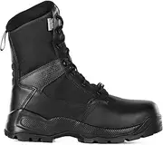 [5.11] Tactical Men's A.T.A.C. 2.0 8-Inch Shield Boot, Full Grain Leather Toe, Style 12416, Black