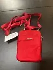 NEW baggallini Women's Modern Take Two RFID Crossbody Bag CRIMSON RED TWILL