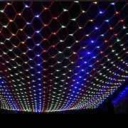 LED Net String Light IP65 6Mx4M 3Mx2M Led Flexible Net Fairy String Light 880Led 200Led Mesh String Light For Garden Yard Colorful Decoration EU US UK Plug AC
