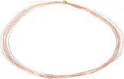 uxcell 99.9% Pure Copper Wire for Jewelry Making, 28 Gauge (0.3mm) Copper Craft Wire 14.8 Feet Beading Jewelry Making Supplies for Crafting Wreath Electroculture Gardening